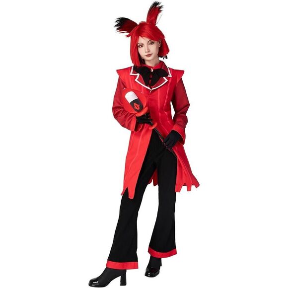 OSIAS Hazbin Hotel Alastor Cosplay Costume XL women’s anime set - Picture 1 of 8